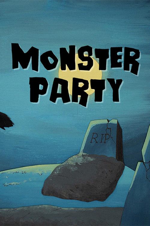 Monster Party 2024 official movie poster