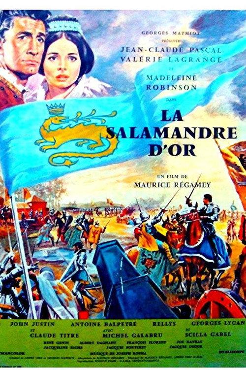 La salamandre d'or 1962 official movie poster