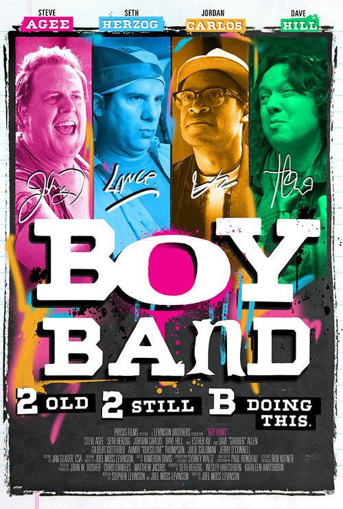 Boy Band 2019 official movie poster