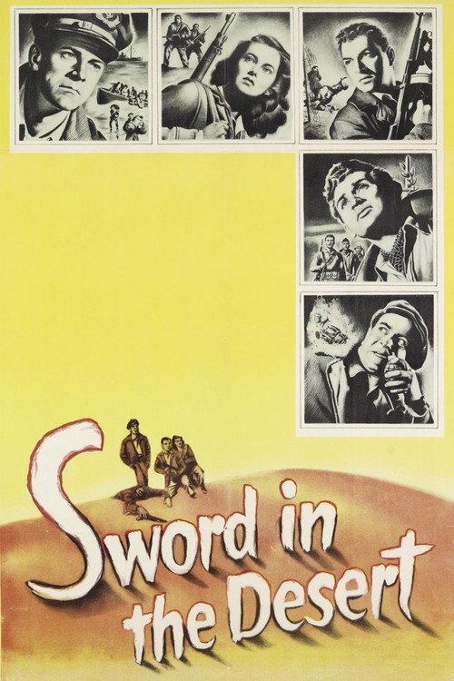 Sword in the Desert 1949 official movie poster