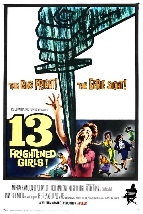 13 Frightened Girls 1963 official movie poster