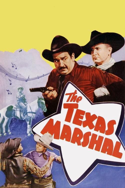 The Texas Marshal 1941 official movie poster
