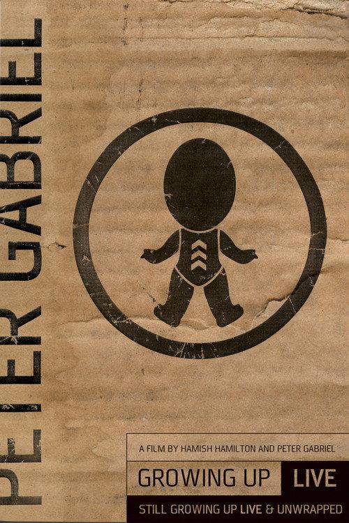 Peter Gabriel: Growing Up - Live & Unwrapped official movie poster