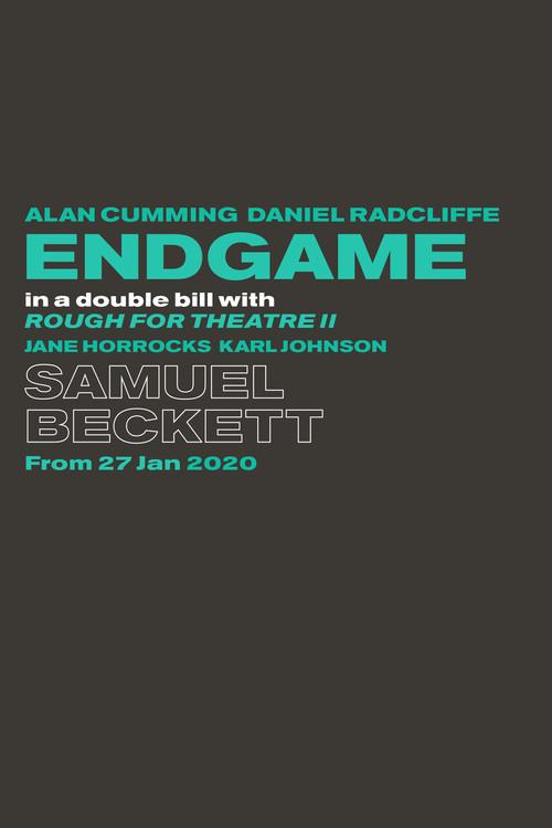 Endgame & Rough for Theatre II 2020 official movie poster