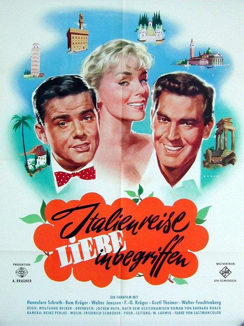 Voyage to Italy, Complete with Love 1958 official movie poster