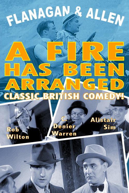 A Fire Has Been Arranged 1935 official movie poster