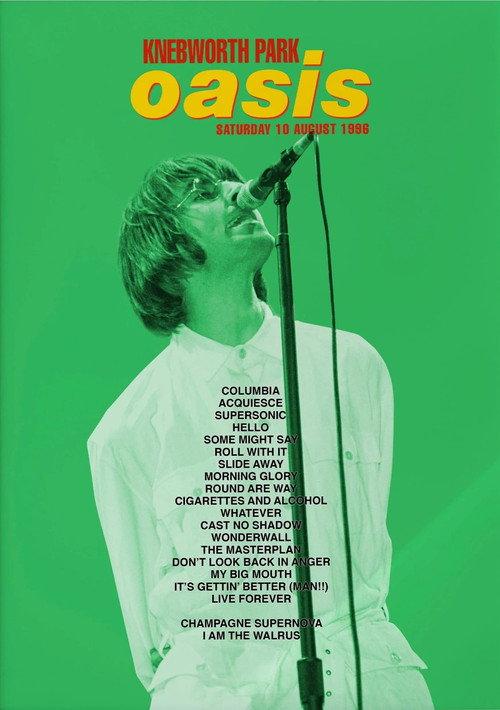 Oasis: First Night Live at Knebworth Park 2024 official movie poster