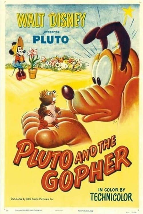 Pluto and the Gopher 1950 official movie poster