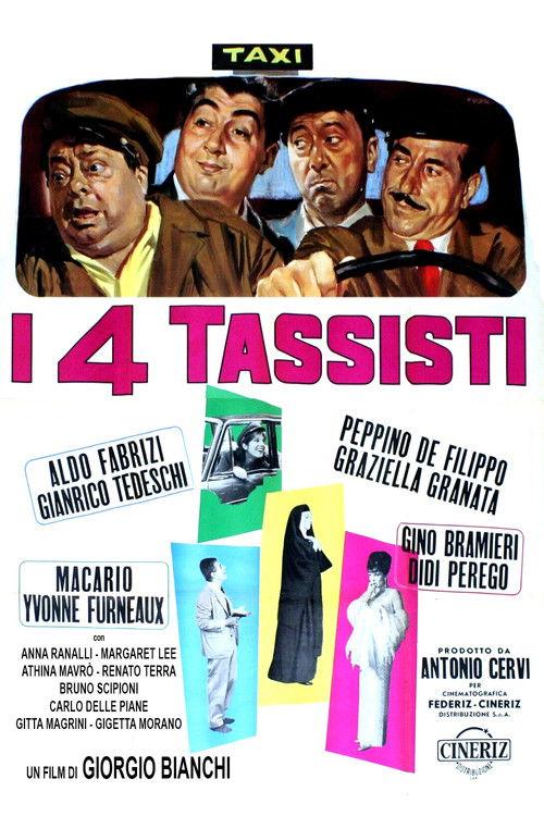 I 4 tassisti 1963 official movie poster