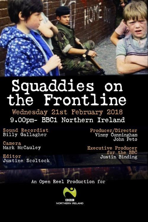 Squaddies on the Frontline 2018 official movie poster
