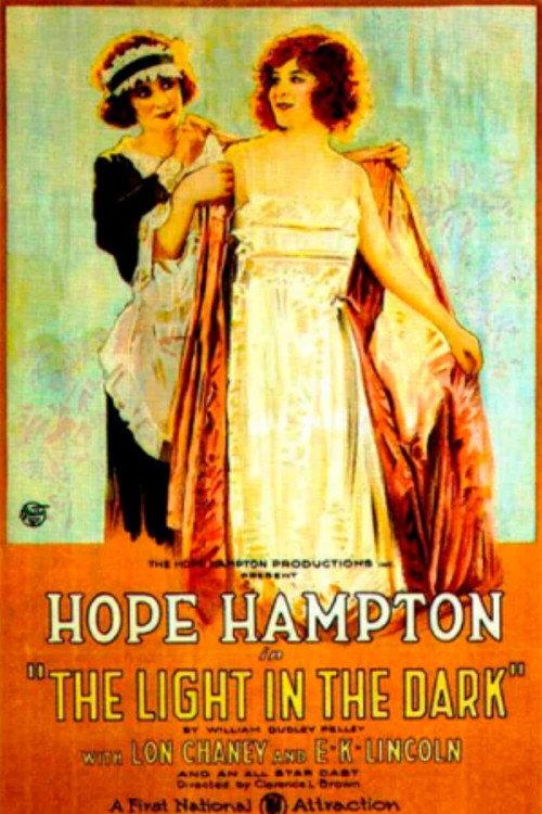 The Light in the Dark 1922 official movie poster