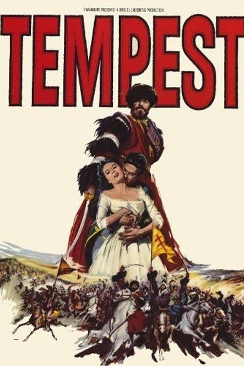Tempest 1958 official movie poster