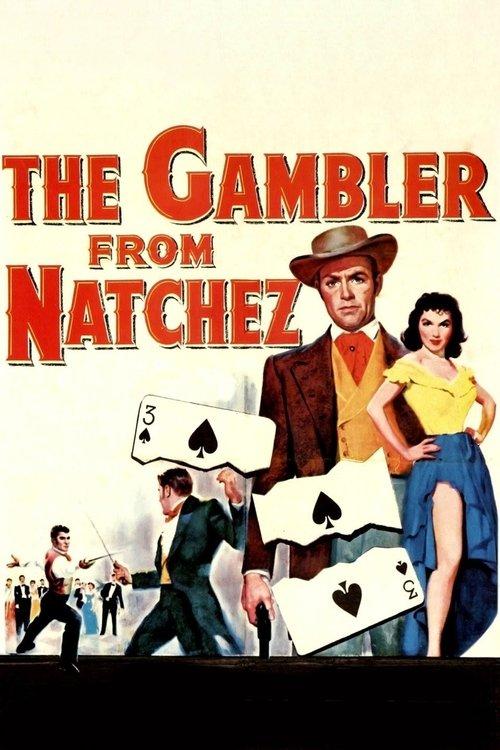 The Gambler from Natchez 1954 official movie poster