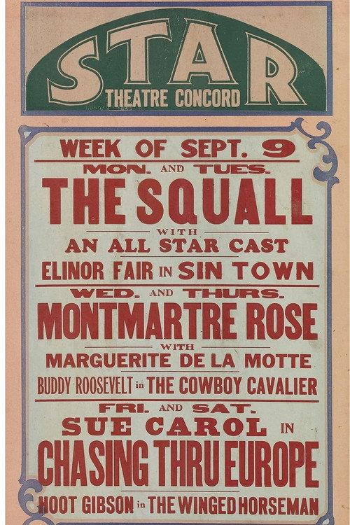 Montmartre Rose 1929 official movie poster
