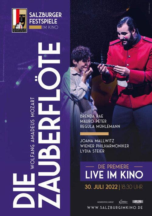 Salzburg Festival - The Magic Flute 2022 official movie poster