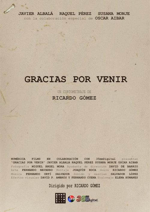 Gracias por venir 2016 official movie poster