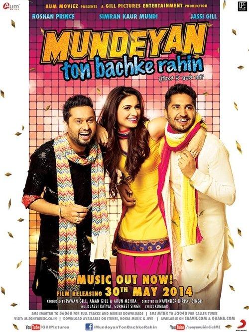 Mundeyan Ton Bachke Rahin 2014 official movie poster
