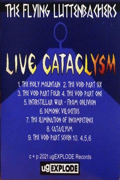 The Flying Luttenbachers – Live Cataclysm 2021 official movie poster