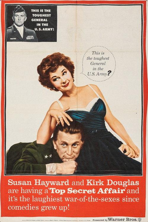 Top Secret Affair 1957 official movie poster