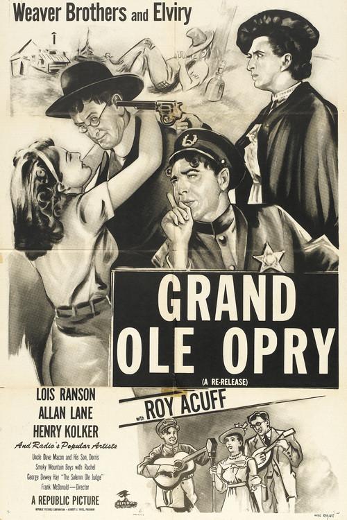 Grand Ole Opry 1940 official movie poster
