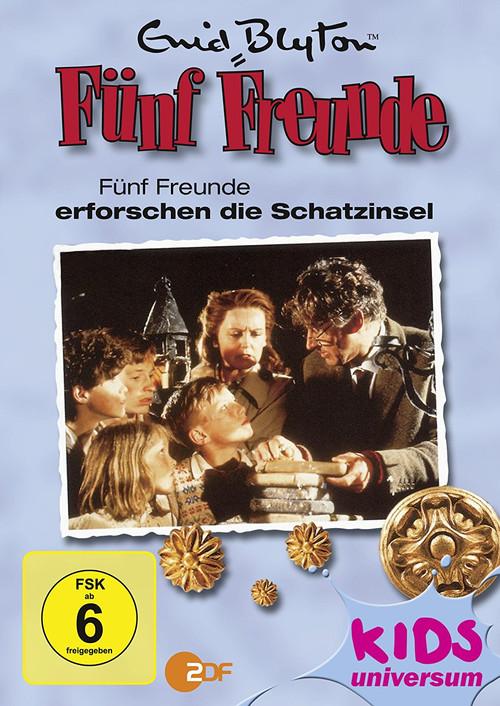 Five on a Treasure Island 1995 official movie poster