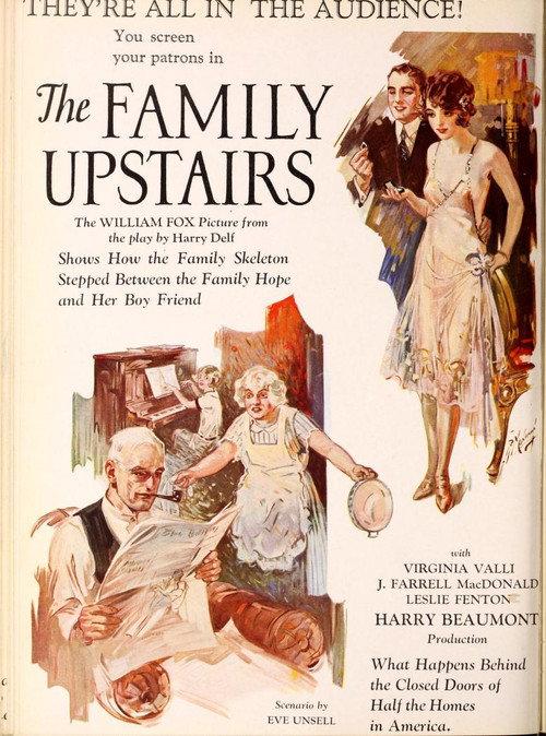 The Family Upstairs 1926 official movie poster