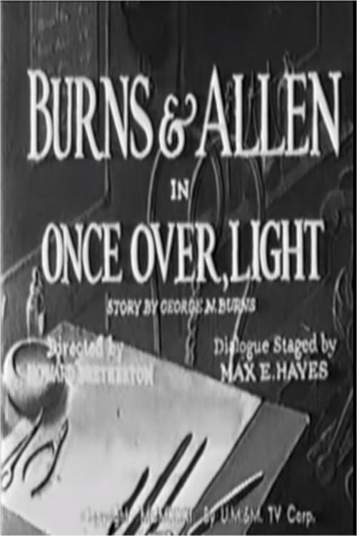 Once Over, Light 1931 official movie poster