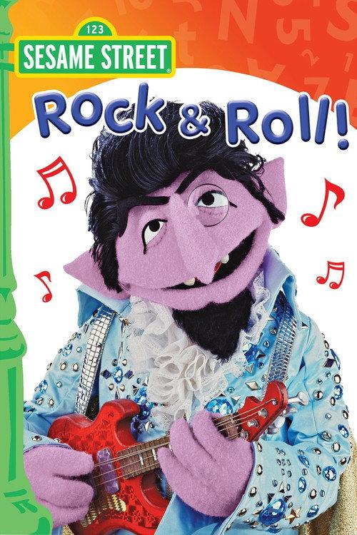 Sesame Street: Rock & Roll! 1990 official movie poster