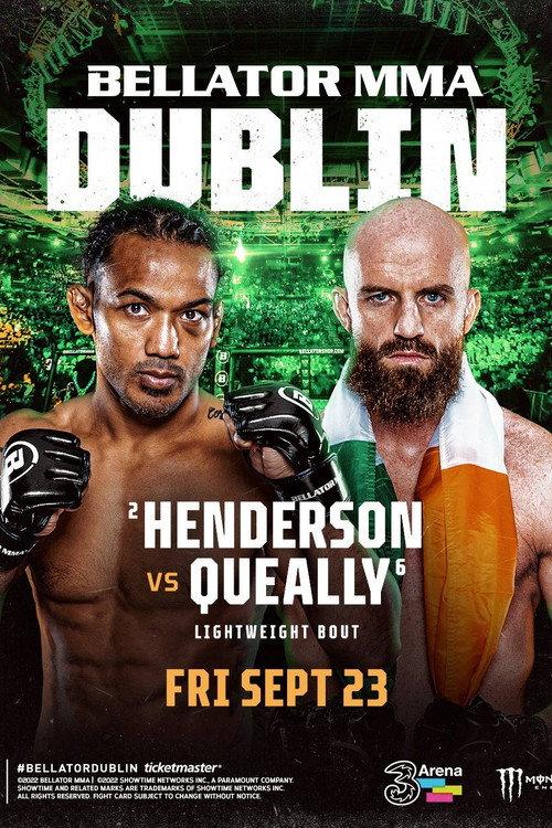 Bellator 285: Henderson vs. Queally 2022 official movie poster