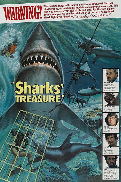 Sharks' Treasure 1975 official movie poster