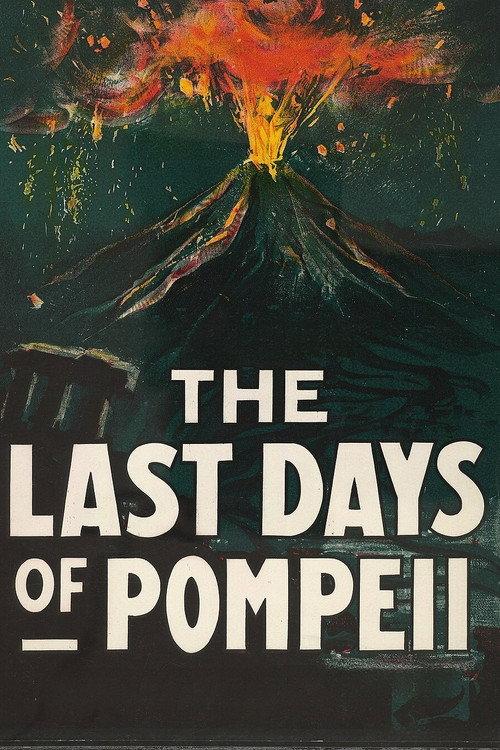 The Last Days of Pompeii 1913 official movie poster