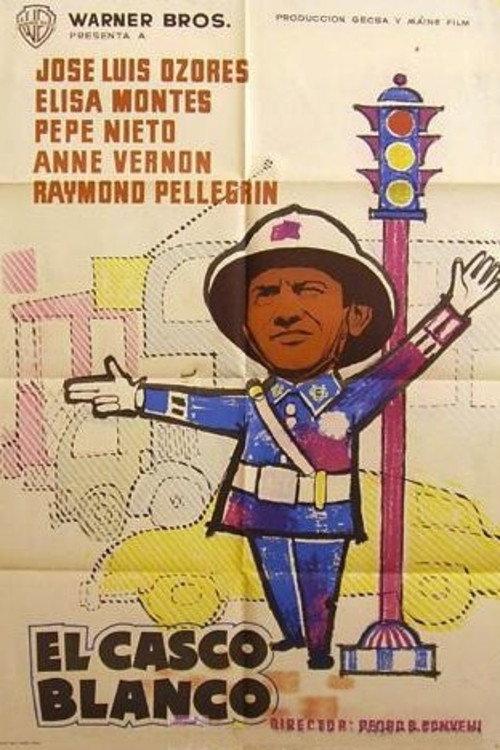 El casco blanco 1959 official movie poster