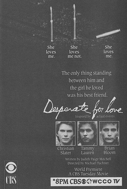 Desperate for Love 1989 official movie poster