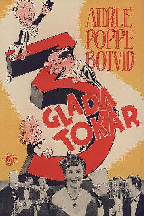 Tre glada tokar 1942 official movie poster