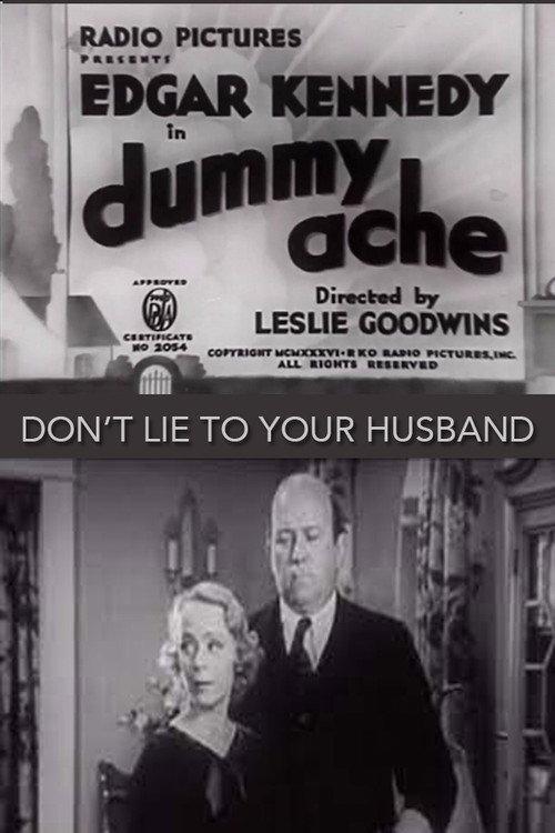 Dummy Ache 1936 official movie poster