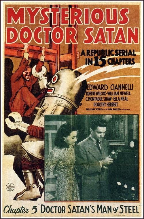 Mysterious Doctor Satan: Doctor Satan's Man of Steel 1940 official movie poster