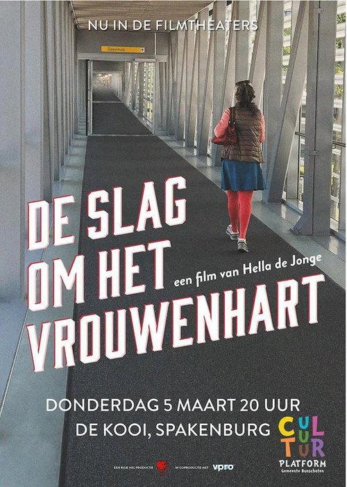 De slag om het vrouwenhart 2020 official movie poster