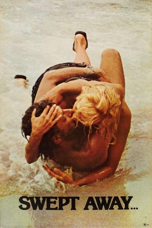 Swept Away 1974 official movie poster