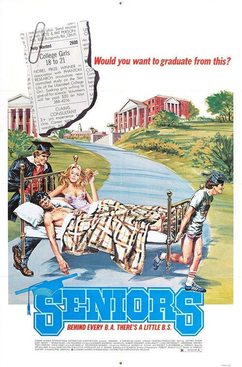 The Seniors 1978 official movie poster
