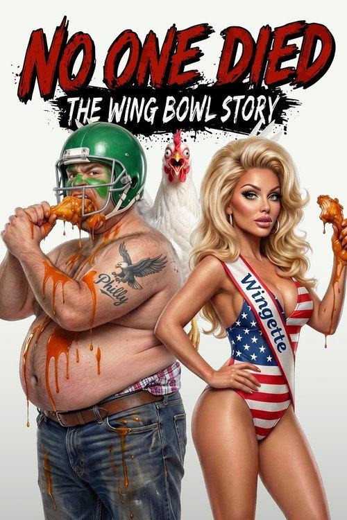 No One Died: The Wing Bowl Story 2024 official movie poster