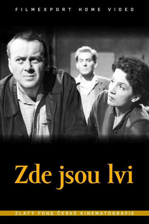 Zde jsou lvi 1958 official movie poster