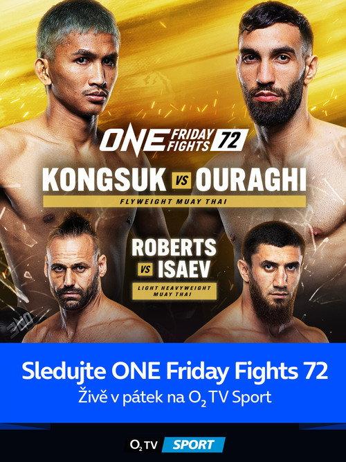 ONE Friday Fights 72: Kongsuk vs. Ouraghi 2024 official movie poster