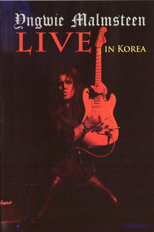Yngwie Malmsteen: Live in Korea 2001 official movie poster