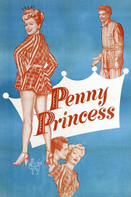 Penny Princess 1952 official movie poster