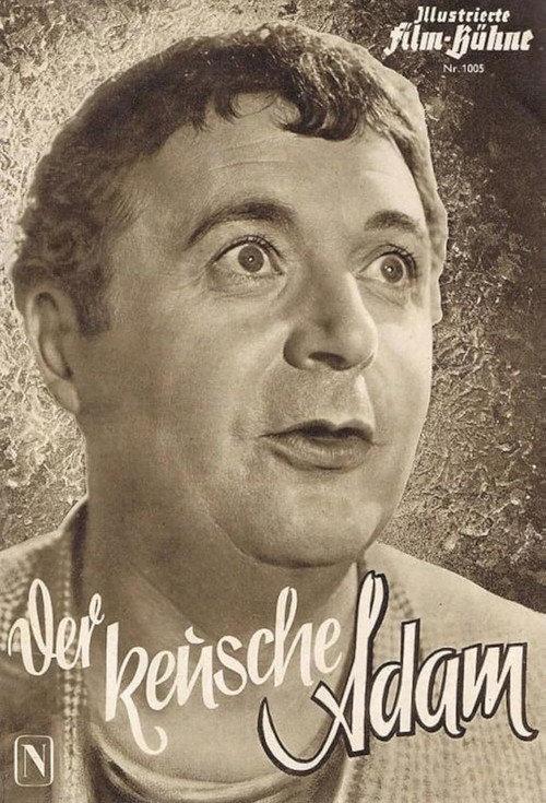 Der keusche Adam 1950 official movie poster
