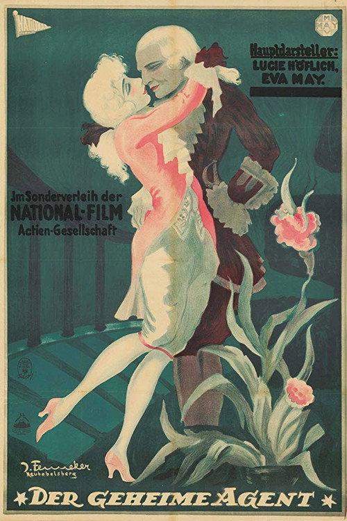 Der geheime Agent 1924 official movie poster