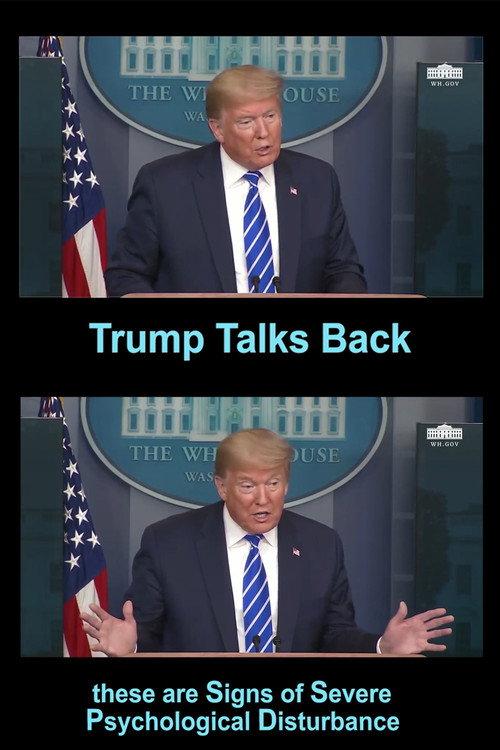 Trump Talks Back.mpeg 2022 official movie poster