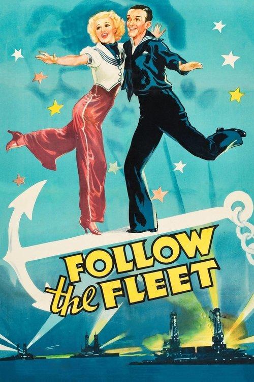 Follow the Fleet 1936 official movie poster