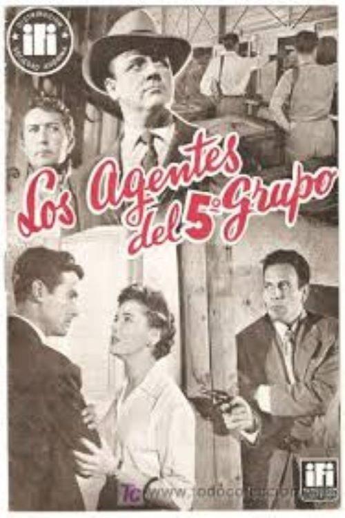 Los agentes del quinto grupo 1955 official movie poster