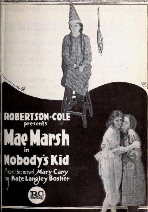 Nobody's Kid 1921 official movie poster